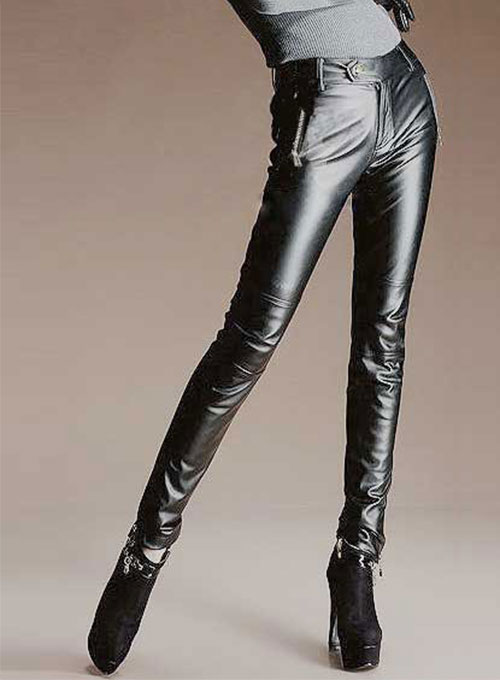 Zora Leather Pants : Made To Measure Custom Jeans For Men & Women ...