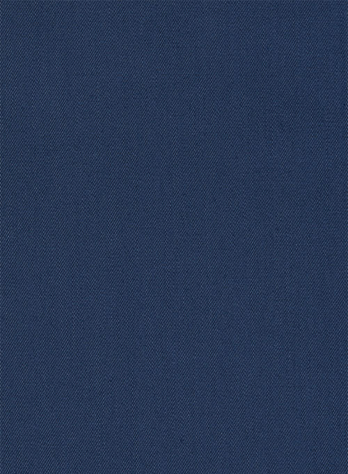 Air Blue Stretch Twill Shirt - Half Sleeves
