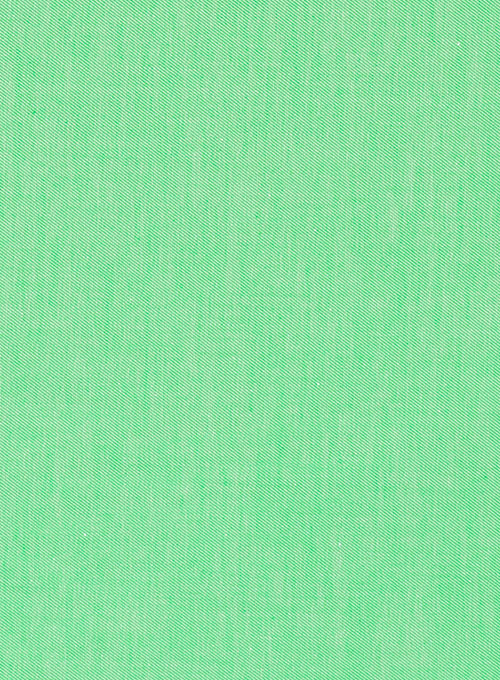 Apple Green Luxury Twill Shirt - Full Sleeves