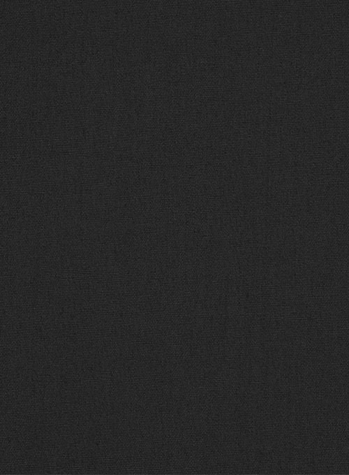 Black Stretch Poplene Shirt