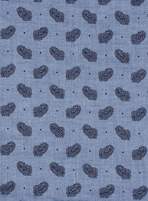 Cotton Carena Paisley Shirt - Full Sleeves