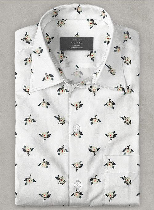Cotton Stretch Ontola Shirt - Half Sleeves
