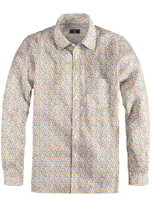 Cotton Tie World Shirt - Full Sleeves
