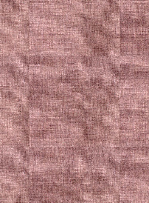 Dublin Dry Rose Linen Shirt - Half Sleeves