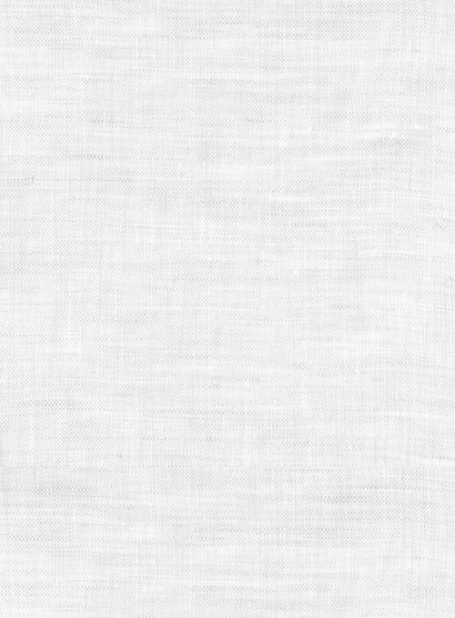 European Pale Gray Linen Shirt  -  Full Sleeves