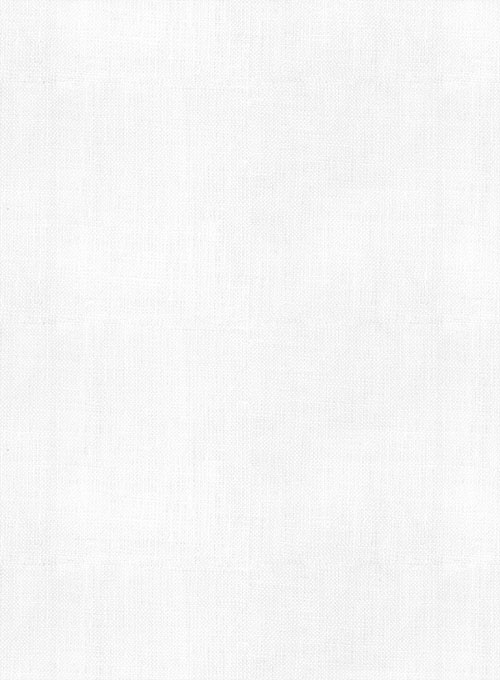 European White Linen Western Style Shirt - Half Sleeves