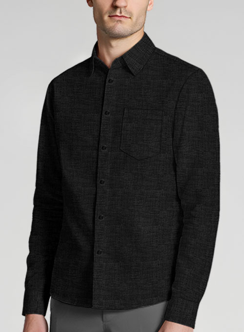 Filafil Poplene Black Shirt