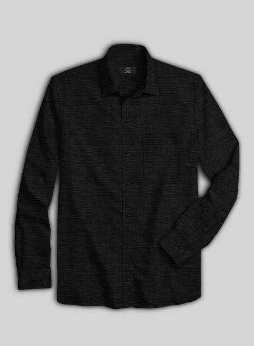 Filafil Poplene Black Shirt