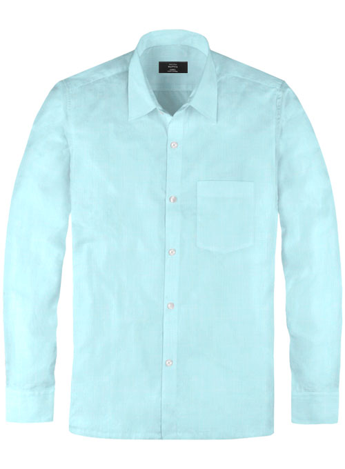 Filafil Poplene Light Blue Shirt Filafil Poplene Light Blue Shirt