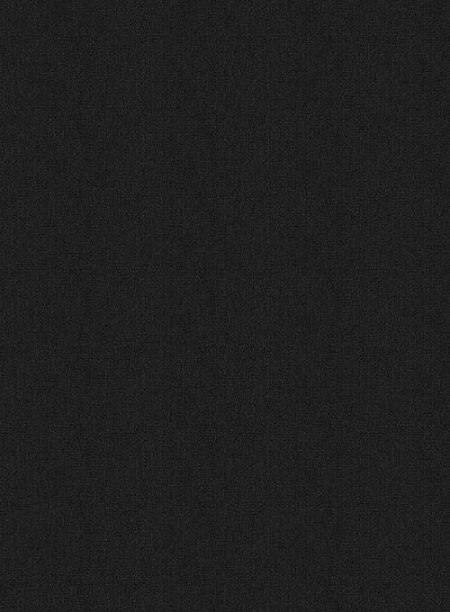 Giza Black Cotton Shirt - Half Sleeves