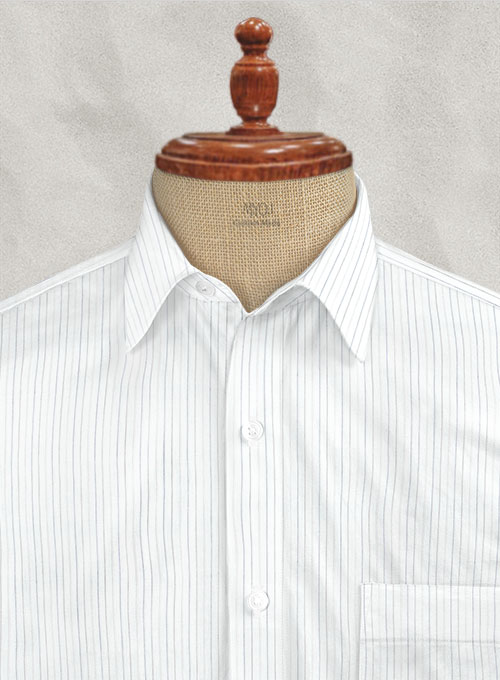 Giza Heather Cotton Shirt - Half Sleeves