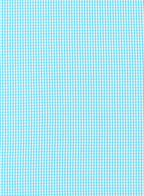 Giza Prince Blue Cotton Shirt