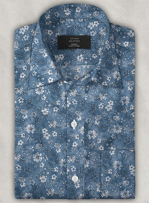 Italian Coseni Cotton Shirt - Half Sleeves