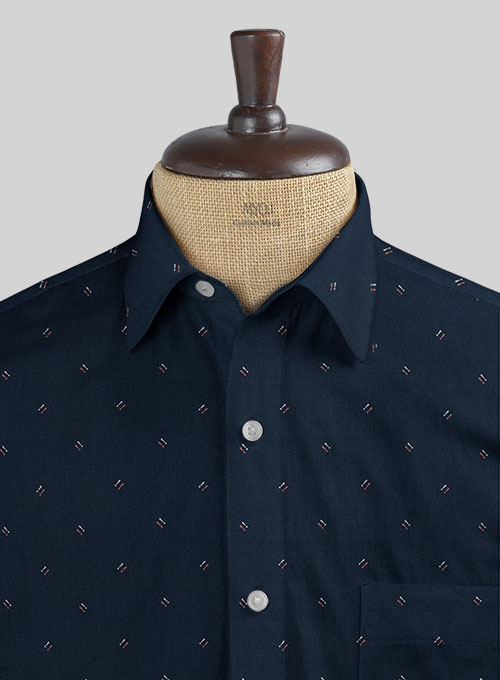 Italian Cotton Pina Shirt - Half Sleeves