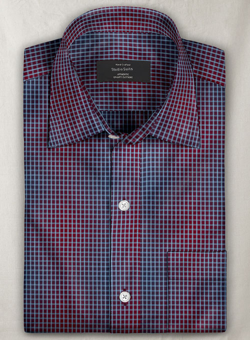 Italian Cotton Gorini Shirt - Half Sleeves