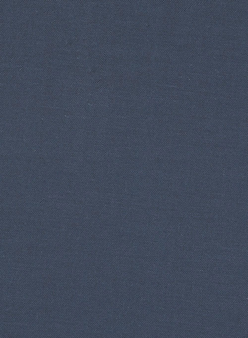 Italian Cotton Indigo Blue Shirt