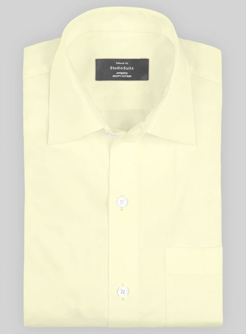 Italian Cotton Lemon Shirt