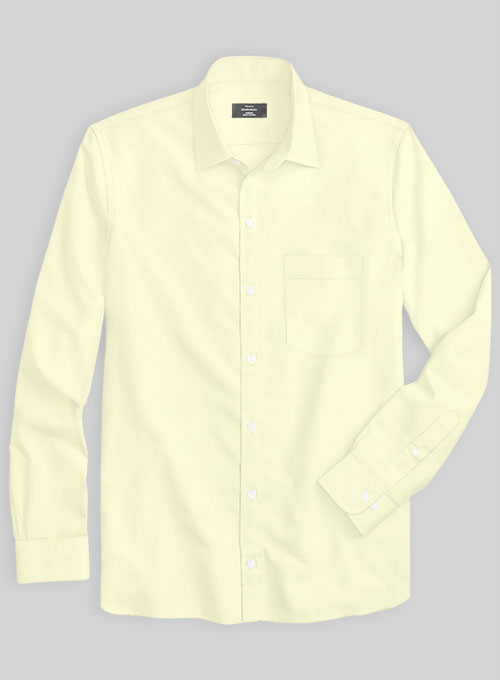 Italian Cotton Lemon Shirt