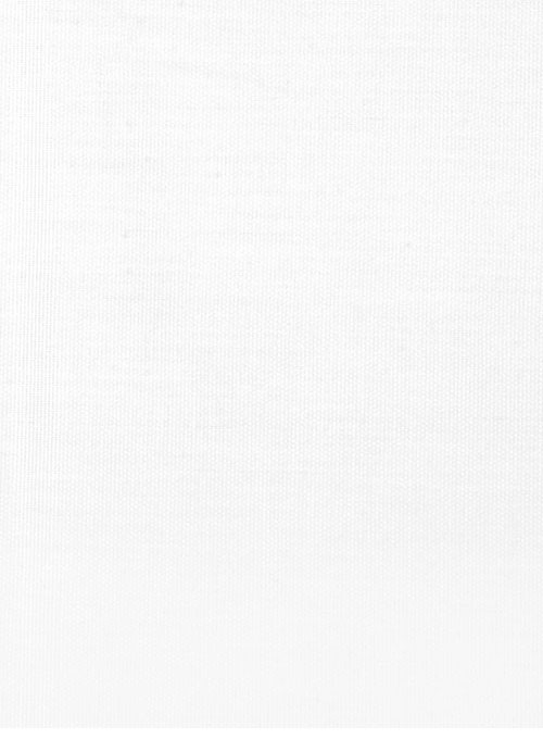 Italian Cotton White Kapra Shirt