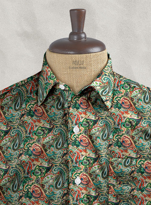 Italian Linen Arnero Shirt - Half Sleeves