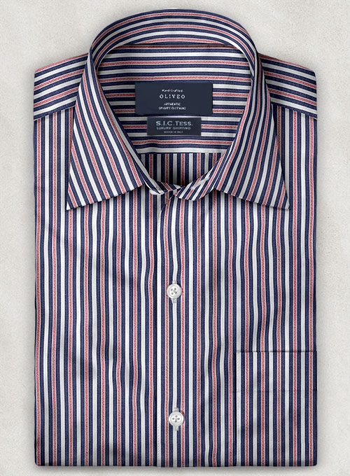 S.I.C. Tess. Italian Cotton Opiano Shirt - Half Sleeves