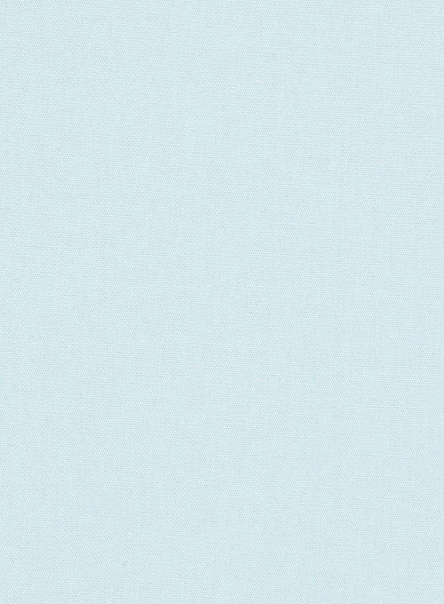 Light Blue Stretch Poplene Shirt - Half Sleeves