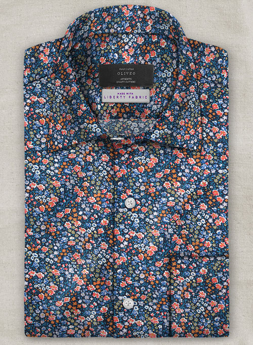 Liberty Detora Cotton Shirt - Half Sleeves