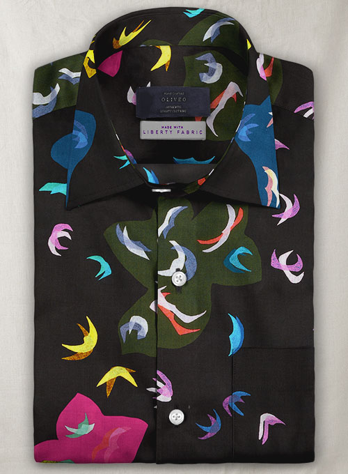 Liberty Mucho Cotton Shirt - Half Sleeves