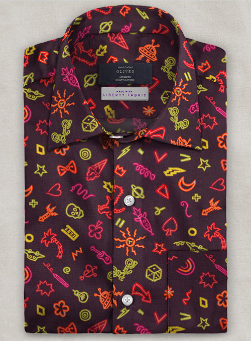Liberty Niocci Cotton Shirt  - Half Sleeves