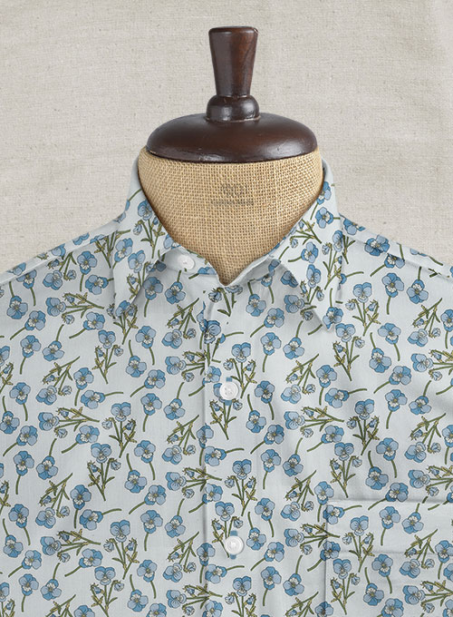 Liberty Ovdili Cotton Shirt - Half Sleeves