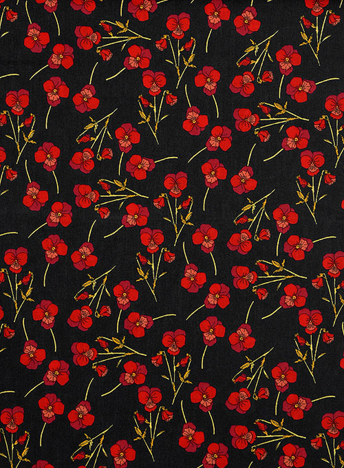 Liberty Pose Cotton Shirt - Half Sleeves