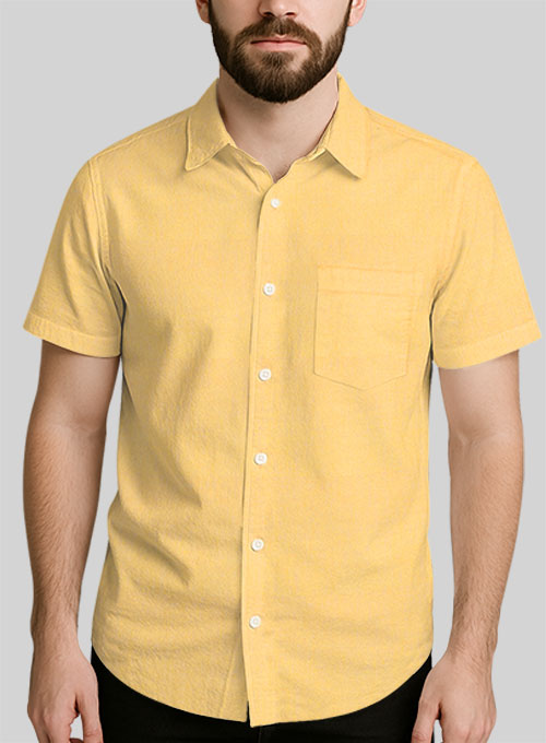 Mango Luxury Twill Shirt - Half Sleeves