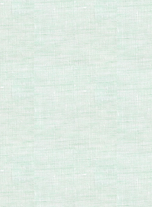 Dublin Mint Green Linen Shirt - Half Sleeves