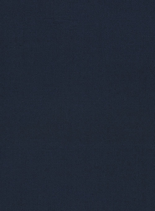 Navy Poplene Shirt - Half Sleeves