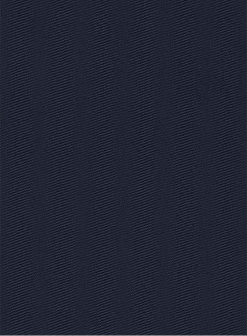 Navy Stretch Twill Shirt