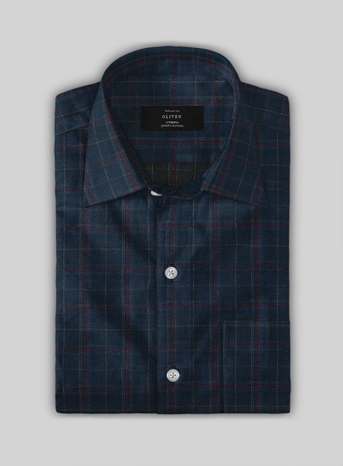 Plaid Corduroy Shirt