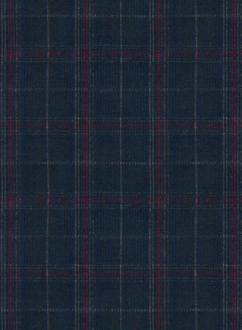 Plaid Corduroy Shirt - Half Sleeves