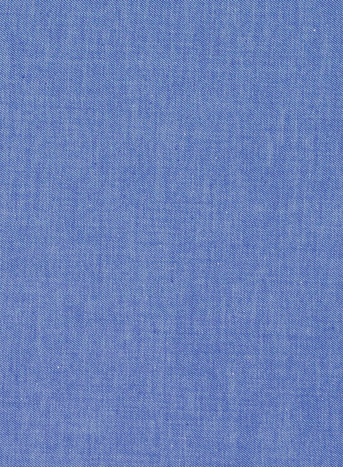 Royal Blue Luxury Twill Shirt- Half Sleeves