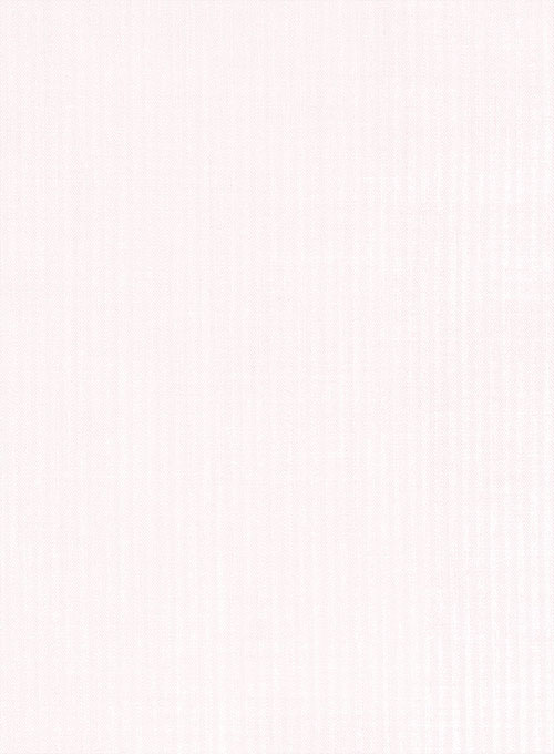 Soft Pink Herringbone Cotton Shirt