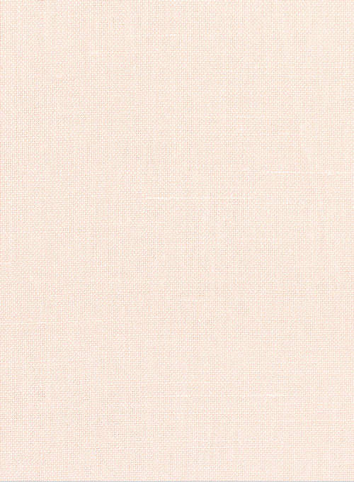 Washed Pale Pink Cotton Linen Shirt