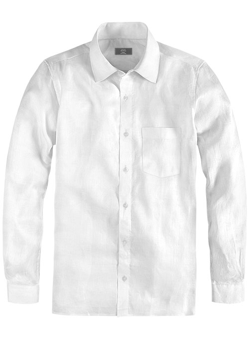 herringbone cotton shirt