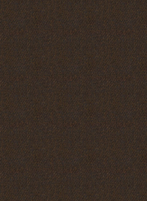 Alpaca Brown Wool Suit