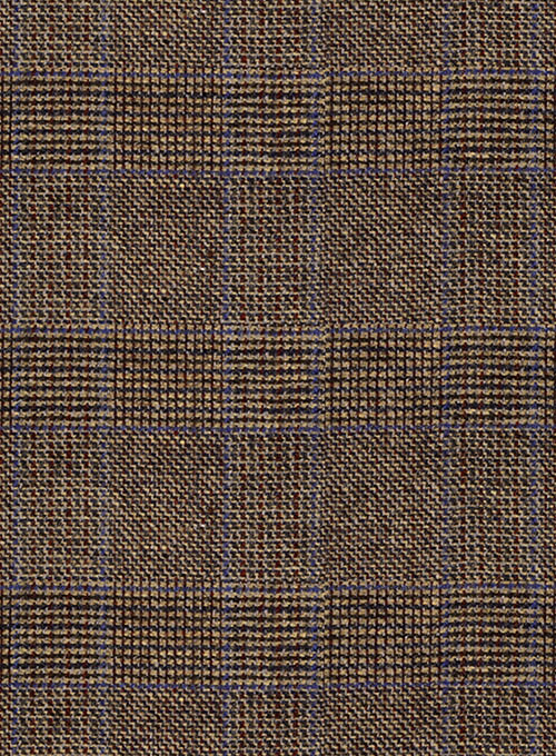 Bietro Checks Tweed Pea Coat