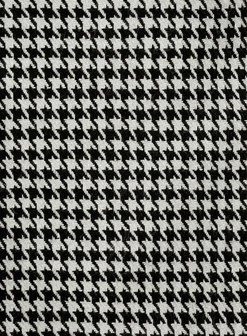 Big Houndstooth BW Tweed Overcoat Big Houndstooth BW Tweed Overcoat