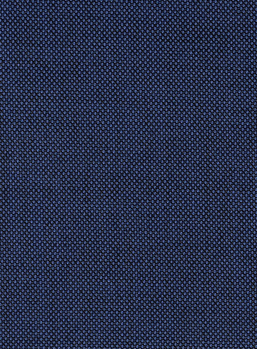 Birdseye Wool Royal Blue Suit