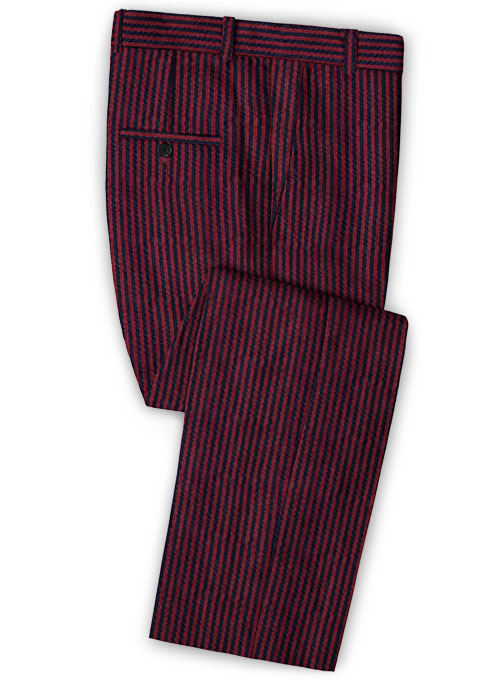 Caccioppoli Seersucker Cuniberto Suit