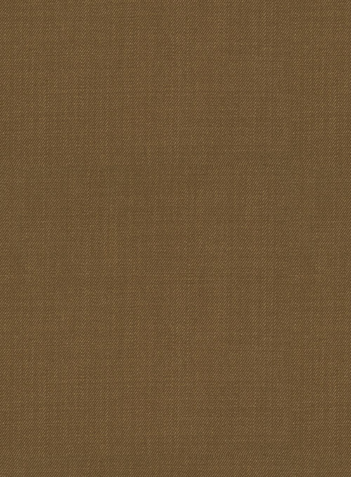 Caramel Brown Wool Suit
