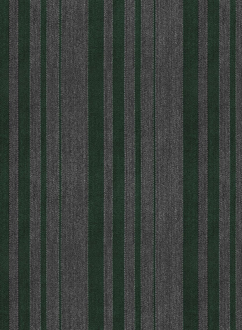 Chive Green Wool Suit