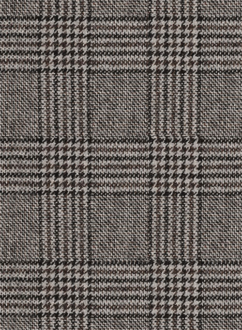 Fabri Checks Tweed Overcoat