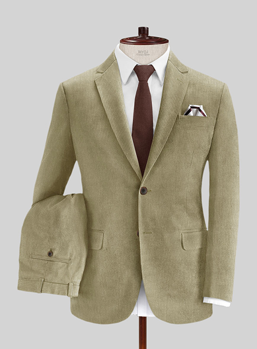 Fawn Corduroy Suit